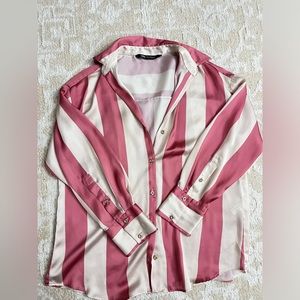 ZARA silk blouse